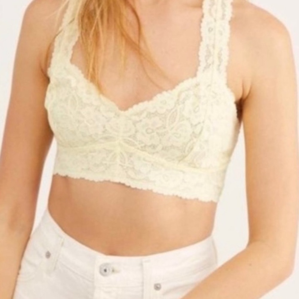 Free People Intimately Galloon Lace Razorback Bra - Picture 3 of 9